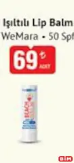 WEMARA IŞILTILI LİP BALM 50 SPF WEMARA IŞILTILI LİP BALM 50 SPF